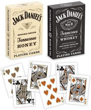 Jack Daniels Black/ Honey Standard Playing Cards - Sweets and Geeks