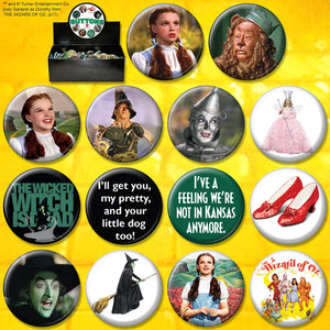 Wizard of Oz Button Assortment - Sweets and Geeks