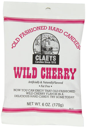 Claey's Natural Old Fashion Hard Candies 6oz Bag - Sweets and Geeks