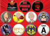 One Punch Man Button Assortment - Sweets and Geeks