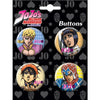 JoJo Golden Wind Button Set 1 - Sweets and Geeks