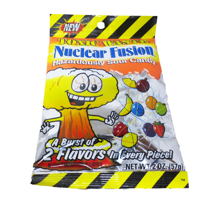 Toxic Waste Nuclear Fusion Hazardously Sour Candy