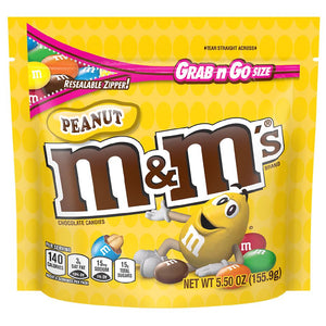 Peanut Butter M&M'ss 5.10oz Bag Peg