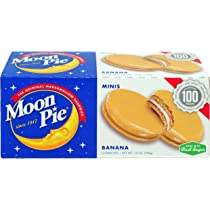 Moon Pie Minis - Banana Box of 12 - Sweets and Geeks