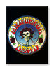 Grateful Dead Skeleton and Flowers 2.5in x 3.5in Flat Magnet - Sweets and Geeks