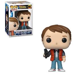 Funko Pop! Back to the Future - Marty in Puffy Vest #961 - Sweets and Geeks