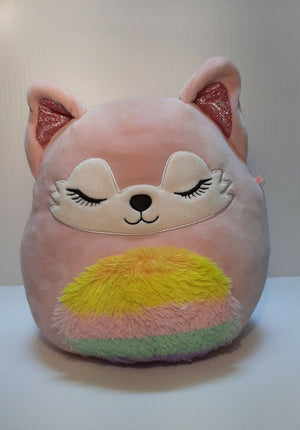 Squishmallows - Alessi the Pink Fox 8" - Sweets and Geeks