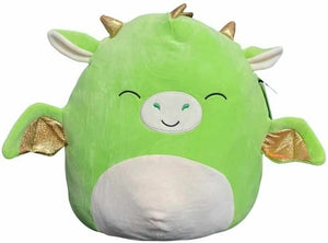 Squishmallows - Azizi The Green Dragon 14" - Sweets and Geeks