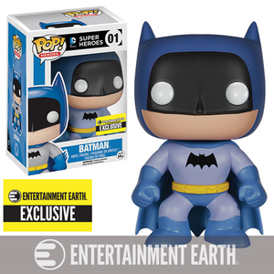 Funko Pop! Heroes: DC Super Heroes - Batman (Rainbow - Blue) (EE Exclusive) #01 - Sweets and Geeks