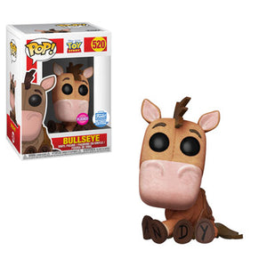 Funko Pop Disney Pixar: Toys Story - Bullseye (Flocked) (Funko Shop) #520 - Sweets and Geeks