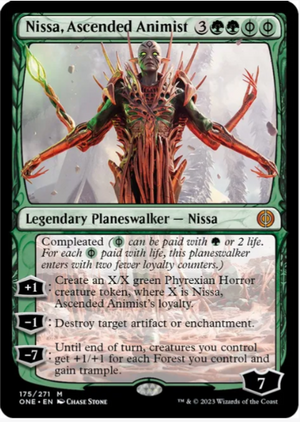 Nissa, Ascended Animist - Phyrexia: All Will Be One - #175/271 - Sweets and Geeks