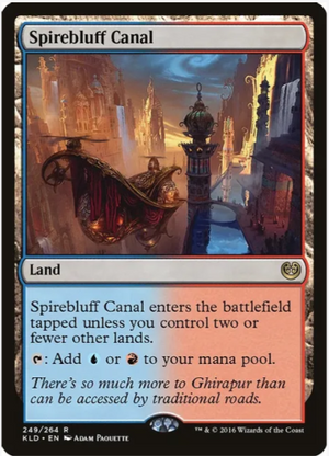 Spirebluff Canal - Kaladesh - #249/264 - Sweets and Geeks