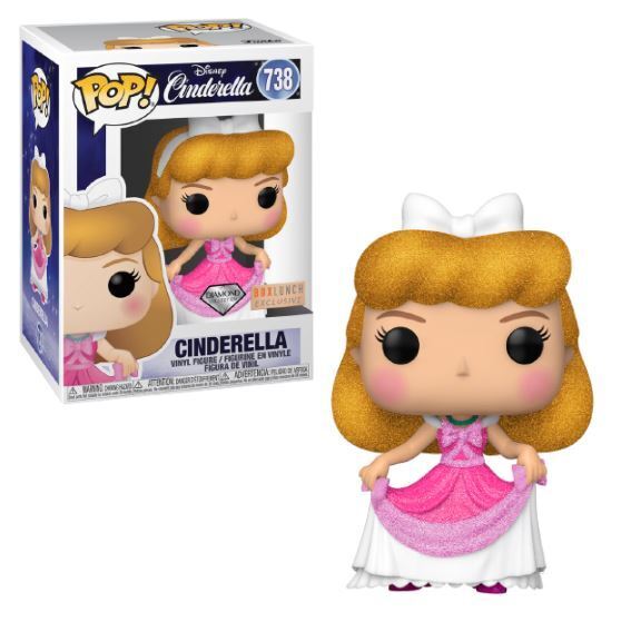 Funko Pop Disney: Cinderella – and (Box Cinderella Sweets (Diamond) - Dress) Geeks (Pink