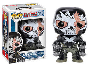 Funko Pop! Captain America: Civil War - Crossbones (Civil War) (Battle Damage) #140 - Sweets and Geeks