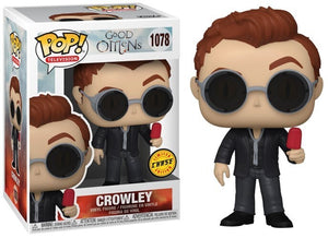 Funko Pop! Television - Good Omens - Crowley (Frozen Treat) (Chase) #1078 - Sweets and Geeks