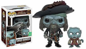 Funko Pop! Pirates of the Caribbean - Cursed Barbossa (with Monkey) #208 - Sweets and Geeks