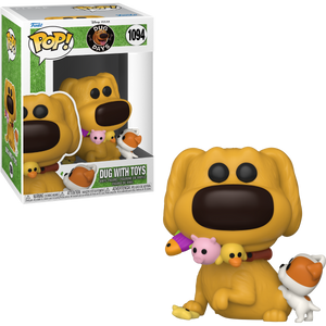 Funko Pop! Disney: Pixar Dug Days - Dug with Toys #1094 - Sweets and Geeks