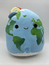 Squishmallow - Roman the Earth Day Planet Globe 8” - Sweets and Geeks