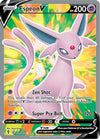 Espeon V (Full Art) - SWSH07: Evolving Skies - Card # 179/203 - Sweets and Geeks