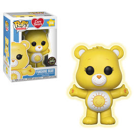Funko Pop! Care Bears - Funshine Bear (Glow in the Dark) #356 - Sweets and Geeks