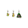 Grookey Thwackey And Rillaboom Zenkoku Zukan Keychain Pokemon Center Japan - Sweets and Geeks