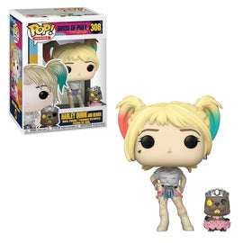 Funko Pop! Birds of Prey - Harley Quinn and Beaver #308 - Sweets and Geeks