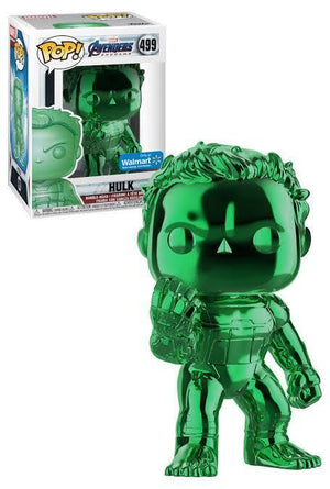 Funko Pop! Avengers Endgame - Hulk (Green Chrome) #499 - Sweets and Geeks