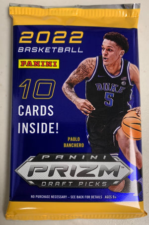 2022/23 Panini Prizm Draft Picks Collegiate Basketball Hobby Pack - Sweets and Geeks