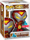 Funko Pop! Infinity Warps - Iron Hammer (Glow In The Dark) (Target Exclusive) #857 - Sweets and Geeks