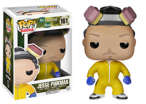 (DAMAGED BOX) Funko Pop! Television: Breaking Bad - Jesse Pinkman (Haz-Mat Suit) #161 - Sweets and Geeks