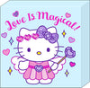 LOVE IS MAGICAL GLITTER 6in x 6in x 1.5in BOX WALL SIGN - Sweets and Geeks