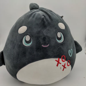 Squishmallow - Kai the Orca Whale (Valentines) 12” - Sweets and Geeks