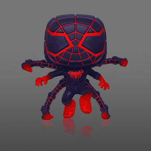 Funko Pop! Spider-Man: Miles Morales - Miles Morales (Programmable Suit Pose) (Glow In The Dark) #840 - Sweets and Geeks