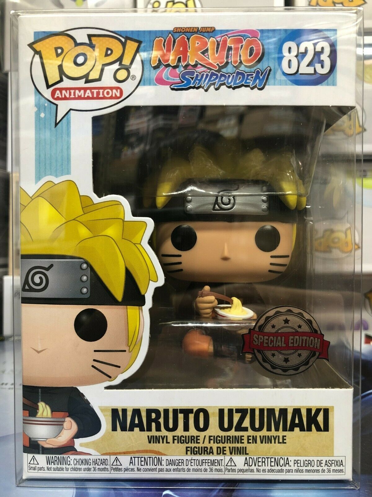 Funko Pop! Naruto Shippuden - Naruto Uzumaki #823 Exclusive - Geek