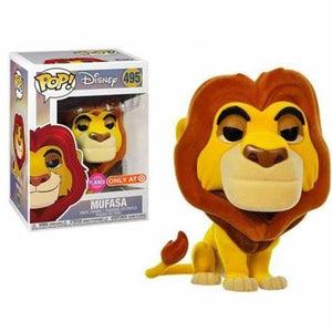 Funko Pop! Disney Lion KIng - Mufasa (Flocked) #495 - Sweets and Geeks