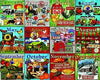 White Mountain Farm Calendar 1000pc Puzzle - Sweets and Geeks