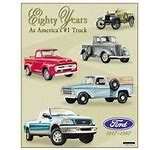 Ford TRUCKS - 80 YR TRIBUTE Tin Sign - Sweets and Geeks