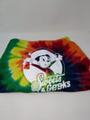 Sweets & Geeks Tie-Dye Rainbow Hoodie (XL) - Sweets and Geeks