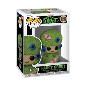 Funko Pop! Marvel: I Am Groot - Fancy Groot #1191 - Sweets and Geeks