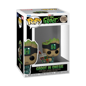 Funko Pop! Marvel: I Am Groot - Groot in Onesie #1193 - Sweets and Geeks