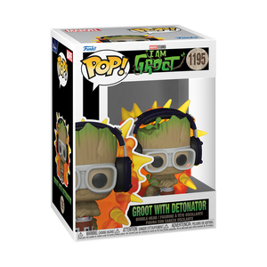 Funko Pop! Marvel: I Am Groot - Groot with Detonator #1195 - Sweets and Geeks