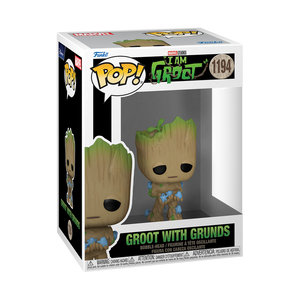 Funko Pop! Marvel: I Am Groot - Groot with Grunds #1194 - Sweets and Geeks