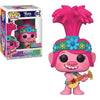 Funko Pop! Movies: Trolls World Tour - Queen Poppy (with Guitar) (Party City Exclusive) #883 - Sweets and Geeks