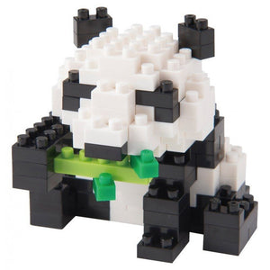 Kawada Schylling Nanoblock "Animals" Collection Panda - Sweets and Geeks