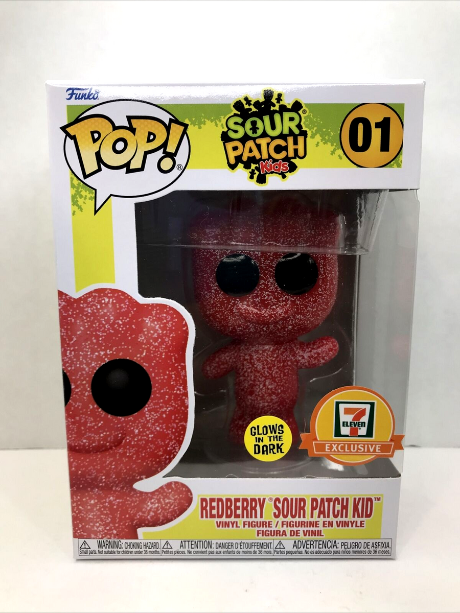 Funko Pop: Sour Patch Kids - Redberry Sour Patch Kid (Glow) (7/11 Excl ...