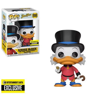 Funko POP! Disney: Ducktales - Scrooge McDuck (Red Coat) (EE Exclusive) #555 - Sweets and Geeks