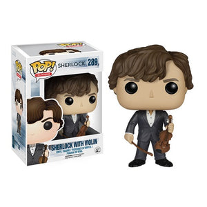 Funko Pop! Television: Sherlock - Sherlock with Violin #289 - Sweets and Geeks