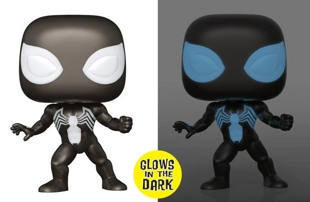 Funko Pop! Marvel Spider-Man (Symbiote Suit) (Glow) Funko Shop Exclusive  Figure #725 - US