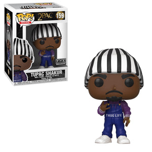 Funko POP! Rocks: 2Pac - Tupac Shakur (Thug Life Overalls) (F.Y.E. Exclusive) #159 - Sweets and Geeks