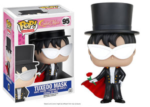 Funko Pop Animation: Sailor Moon - Tuxedo Mask #95 - Sweets and Geeks